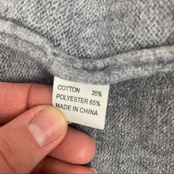 And The Why Sweater Pullover Fringe Sleeves S/M - Picture 5 of 5